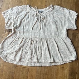 Whishlist Apparel Linen Babydoll Top